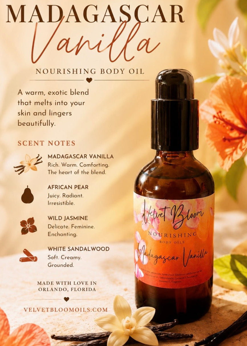 Madagascar Vanilla Body Oil