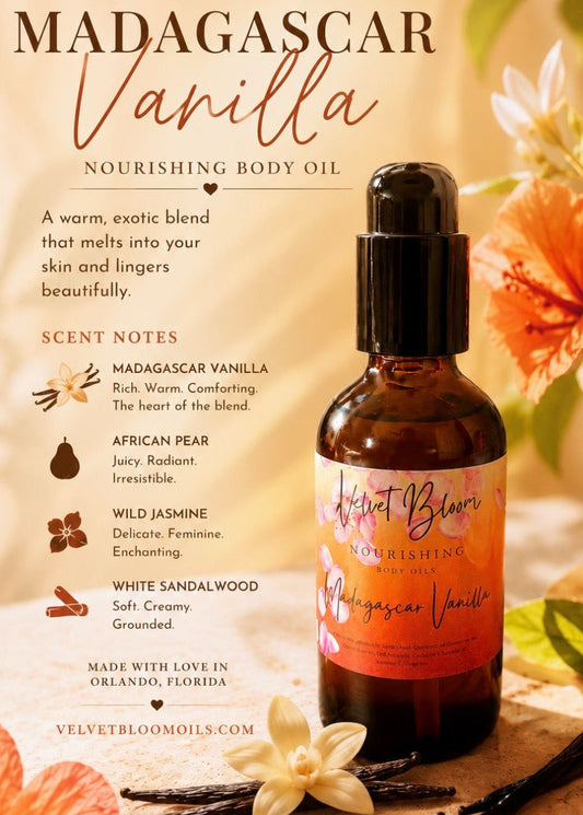 Madagascar Vanilla Body Oil